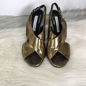 Diane Von Furstenberg 36.5 party heels
